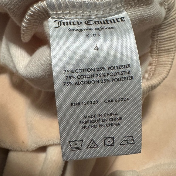 Juicy Couture Velour Sweatsuit - Picture 4 of 5